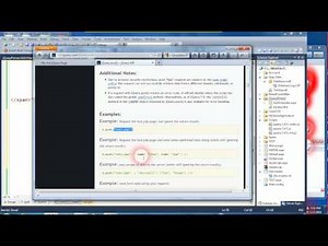 Introduction to jQuery and AJAX Web Forms