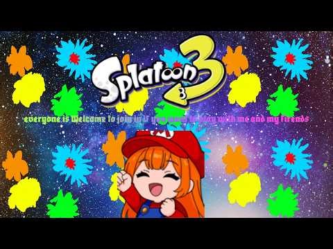 Marggyon live playing Splatoon 3 with my friends and chat