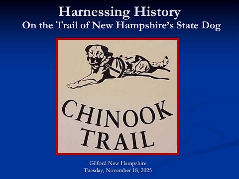 Harnessing History: On the Trail of New Hampshire's State Dog, the Chinook