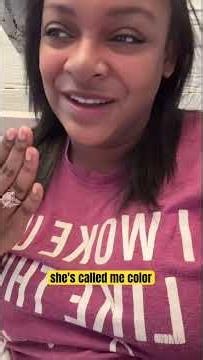 A Wh*te Lady Calls You Coloured
