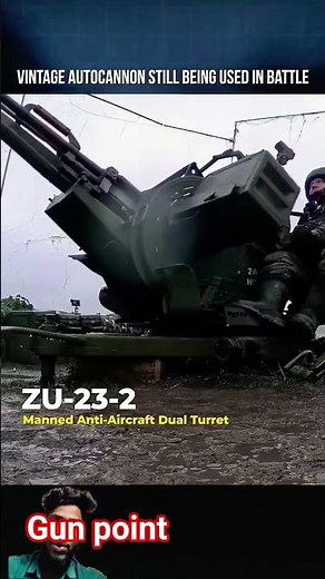 Vintage Autocannon Still Being Used in Battle