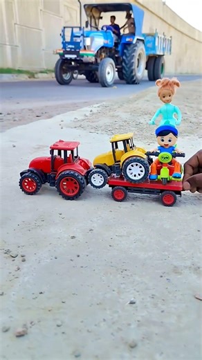 Unboxing sonalika Tractor Trolley & Farm Die-Cast model Testing 🔥 #sonalika #tractor