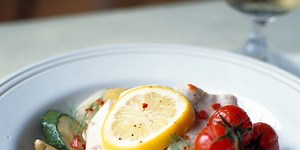 Aromatic fish parcels