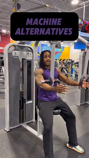 Nahz☢️ on Instagram: "Here goes some of my favorite machine alternatives at the gym ‼️✅ Top: @dfyne.official | Use code NAHZ for $$$ off SAVE for your next workout @nahzgrinds #gym #chest #reels #back"