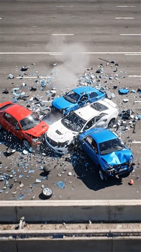 highway car crashesh 🚕#ytshort#crashdrive #beamngdrive