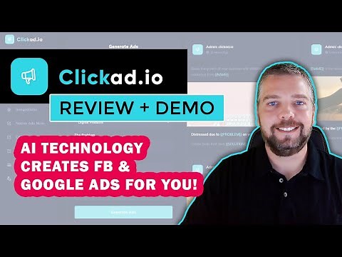 ClickAd Review & Demo: Create Google & FB Ads With ClickAd