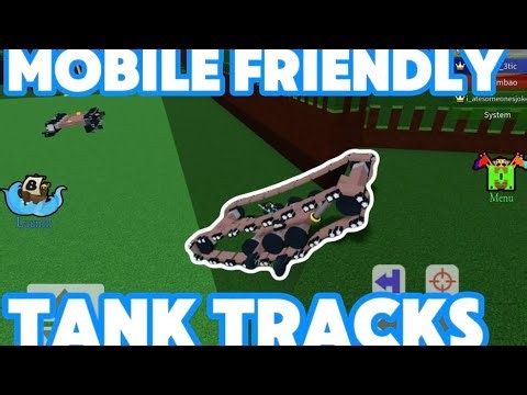 Build a boat simple mobile friendly tank tracks 🛤️