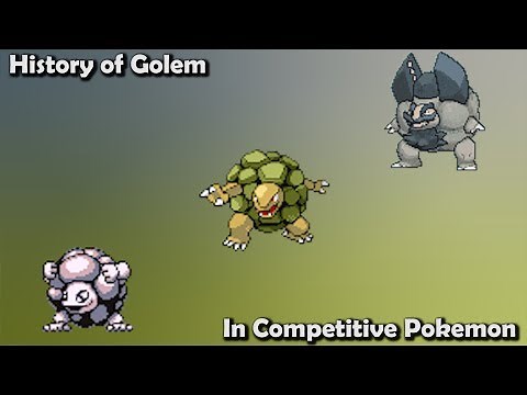 How GOOD was Golem ACTUALLY? - History of Golem in Competitive Pokemon (Gens 1-7)