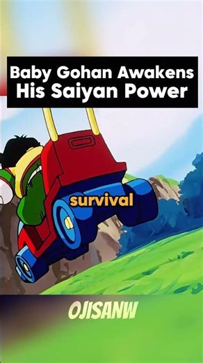 Baby Gohan Unleashes His True Power