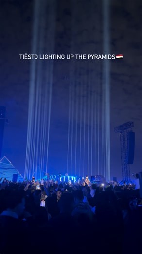 Pulse Of Pharaohs | @tiesto live at the pyramids @plus_vls @fullcirclepresents @rabihmockbel @bo_basic #tiësto #pyramidsofgiza #trancelovers... | Instagram