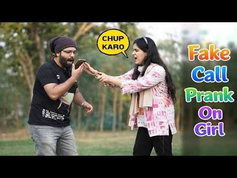 Fake Call Prank On Girl | Humanitarians