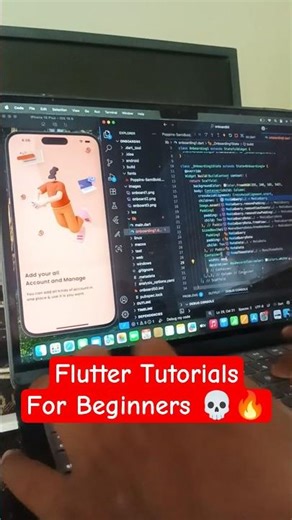 🔥 Flutter Tutorial for Beginners (2025) | Build a Complete App Using Flutter #shorts #flutter