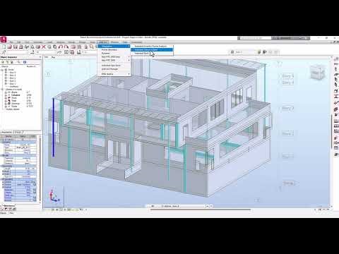 Starting in Robot Structural Analysis and then send to Revit