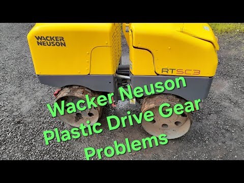 Wacker Neuson SC2/SC3 Plastic Drive Issues #construction #time