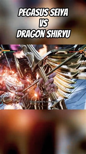 Pegasus Seiya vs Dragon Shiryu | Epic Saint Seiya Duel in Jump Force! #JumpForce #SaintSeiya