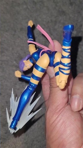 Mafex Psylocke!! Poses!! #amazingyamaguchi #xmen #shfiguarts #cyclops #mafex #psylocke #cable