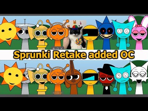 Sprunki Retake added OC - Check each out and Mix all Character