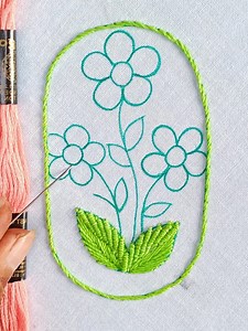 "Basic Hoop Stitch Flower Design | Decorative Hoop Art Needlework" We will be using a simple combination of basic stitches to craft a floral masterpiece that you can proudly display in an embroidery hoop. This versatile decorative piece can be used as wall art, a unique gift, or a focal point in your home decor. #handmade #handembroidery #sew #basicembroideryabc | Basic Embroidery ABC