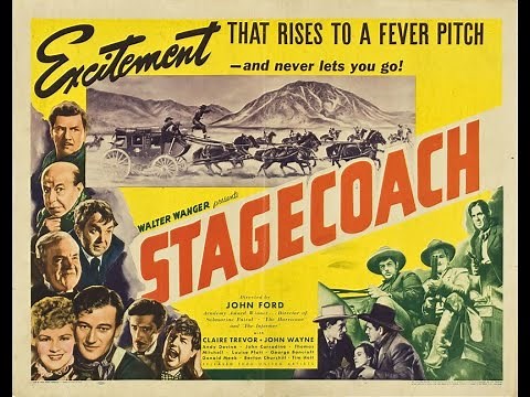 Stagecoach (1939) - full movie starring John Wayne