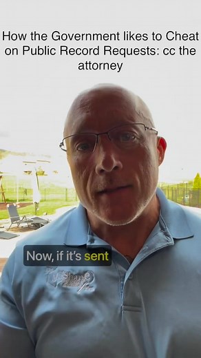 How the government likes to try to cheat on open records requests: cc the attorney. It’s a favorite tactic watch this video to learn how to beat it. #OpenRecords #OpenGovernment #TransparencyMatters #KnowYourRights #GovernmentCorruption #GovernmentLies #RightToKnow #StayInformed #StopGovernmentCheating | The McShane Firm, LLC | Facebook