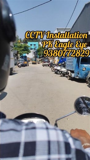 Hikvision 2MP HD cameras installed complete in Satellite #youtubeshorts