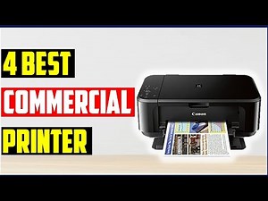 ✅Best Commercial Printer 2023-Top 4 Best Commercial Printers-Business Printers: Commercial Printers