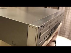 Sony SLV-D300P DVD Player VHS HiFi Recorder VCR Combo
