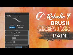 Rebelle 7 Brush Creator: Paint