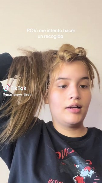 Peinado recogido para cabello largo
