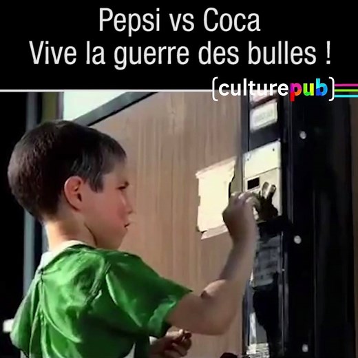 Pepsi vs Coca, une guerre publicitaire sans pitié mais tout en finesse, surtout quand les enfants s'en mêlent. 😍 | Culture Pub