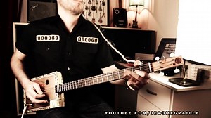 经典摇滚 Riff 翻弹：30 Greatest ROCK GUITAR RIFFS on Cigar Box Guitar