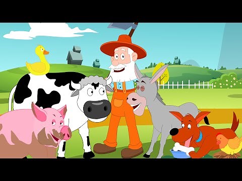 Old MacDonald Had A Farm | English Nursery Rhymes & Songs for Children