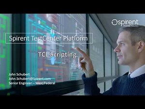 TCL Scripting in Spirent TestCenter
