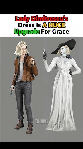 Lady Dimitrescu’s Dress Is A HUGE Upgrade For Grace - Resident Evil Requiem