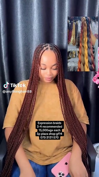 Expression Braids: Stylish Protective Styles