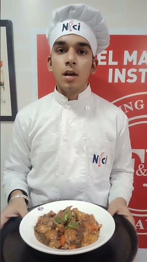 Chilli Chicken "Dish Presentation" | Chinese Cooking Class Practical Session | Cooking Institute