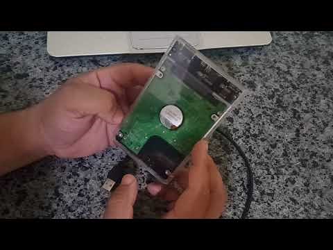 Case Hd Externo Transparent Notebook Sata 2.5 Usb 3.0