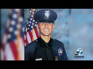 Raw: Loved ones say final farewell to slain LAPD officer I ABC7