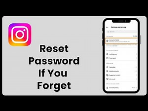 How to Reset Instagram Password If You Forget | Recover Instagram Account 2025