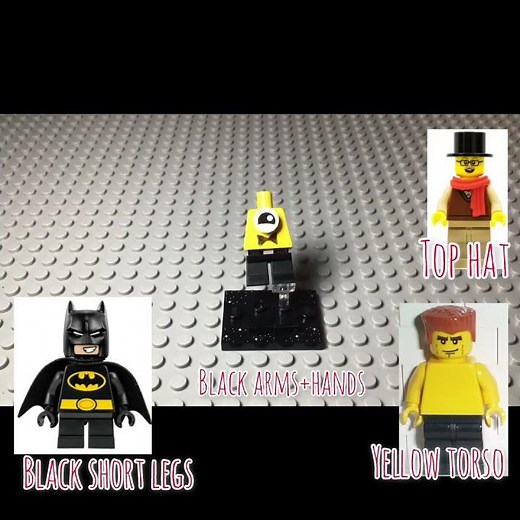 How to build Bill Cipher from Gravity Falls in LEGO