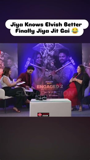 Elvish Bhai & Jiya Shankar's interview😅♥️#elvishyadav #jiyashankar #elvish#trending #shorts#ytshorts