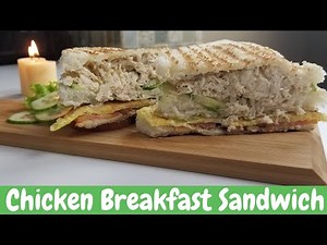 Chicken Breakfast Sandwich with Egg/Grilled Chicken Sandwich Full Recipe!