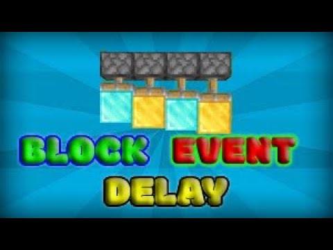 BLOCK EVENT DELAY!! (MINECRAFT JAVA EDITION)