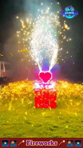 Fireworks Show 🎆 Atosh Baji 🎇 Patakha 🧨 #fireworks #halercm #viral #boom