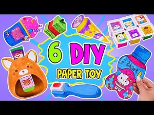 6 Ways To Make Perfect Paper Toy || FUN DIY