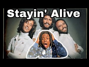 FIRST TIME REACTION- Bee Gees - Stayin' Alive (Official Music Video)