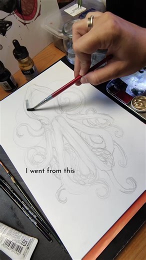 Stunning Glow Up Through Mixed Media Art Techniques