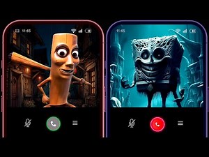 Tung Tung Tung Tung Sahur called SpongeBob and tried to scare him, but a terrible thing happened