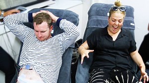 903K views · 209 reactions | #Endometriosis affects 176 million women around the world. It's a VERY painful & crippling disease... so Heidi, Xavier and Ryan decided to simulate the pain in support of our Endo sisters! | LiSTNR Entertainment | Facebook