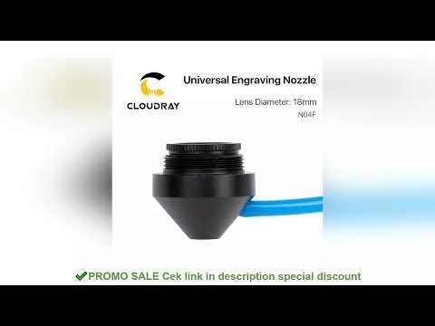 Cloudray Air Nozzle Compound Universal Engraving Nozzle for Laser Head at CO2 Laser Cutting Machine
